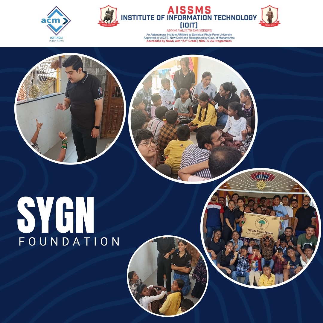 IOIT_ACM's tweet image. Making a difference, one step at a time. Spent a rewarding day with the kids at SYGN Foundation, sharing knowledge and inspiring dreams Proud to make a difference together! Serving the community through IOIT ACM Student Chapter #acmioit #ioitacm