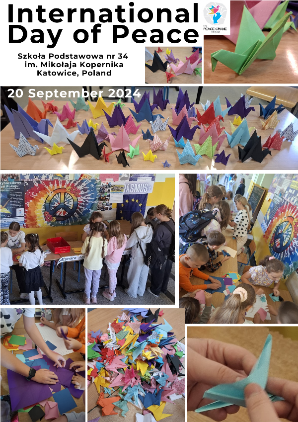 Happy PEACE DAY! See pics of a few of our STUDENT PEACE LEADERS from around the world!- mailchi.mp/peacecraneproj…