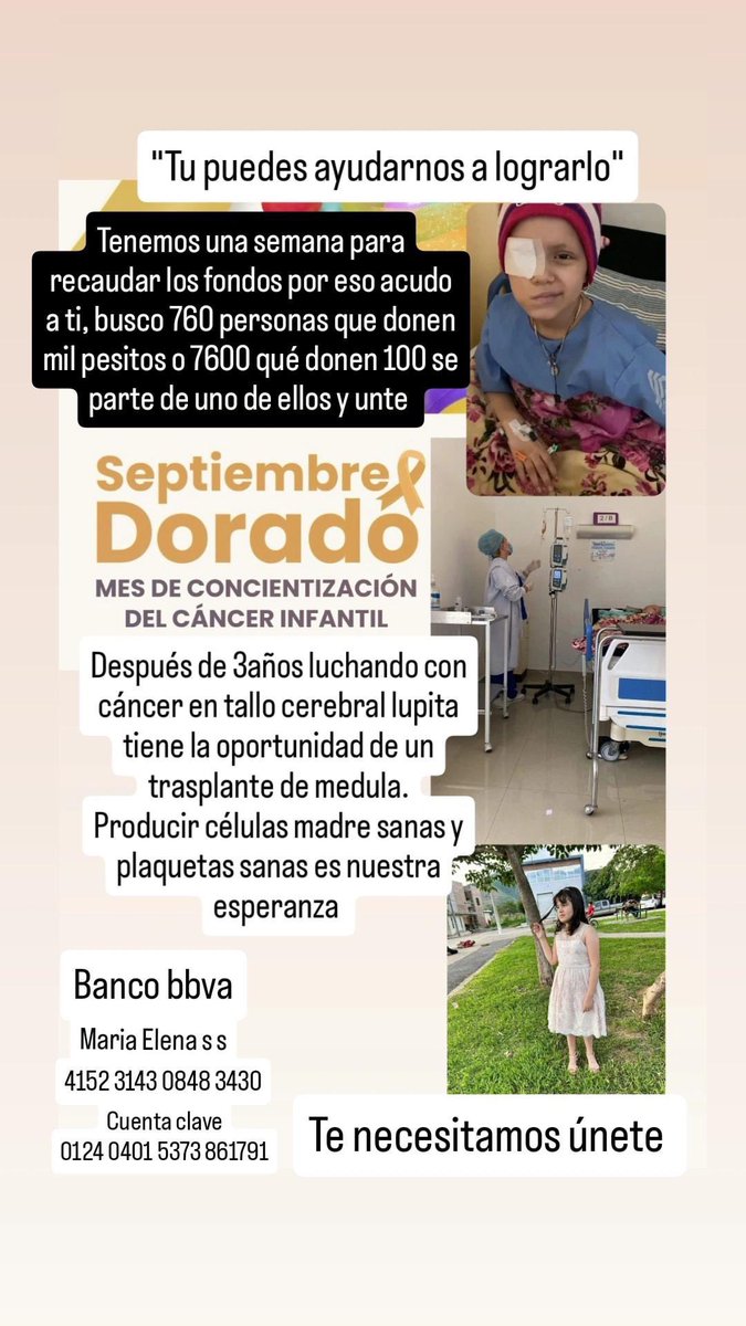CarlosVinicioAR's tweet photo. La pequeña Lupita nos necesita.  @milagrolupita ha logrado estar en la lista para transplante de médula, esto le permitirá luchar contra el cancer. Necesita apoyo económico. El teléfono de la mamá de Lupita es 3411150057  María Elena. https://t.co/063uhj0KgB