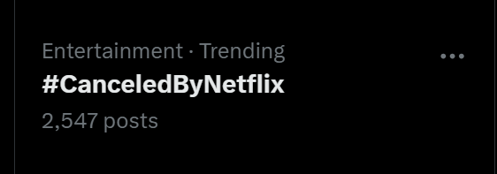CancelNetflix's tweet photo. #CanceledByNetflix https://t.co/eHn1QCj7l6