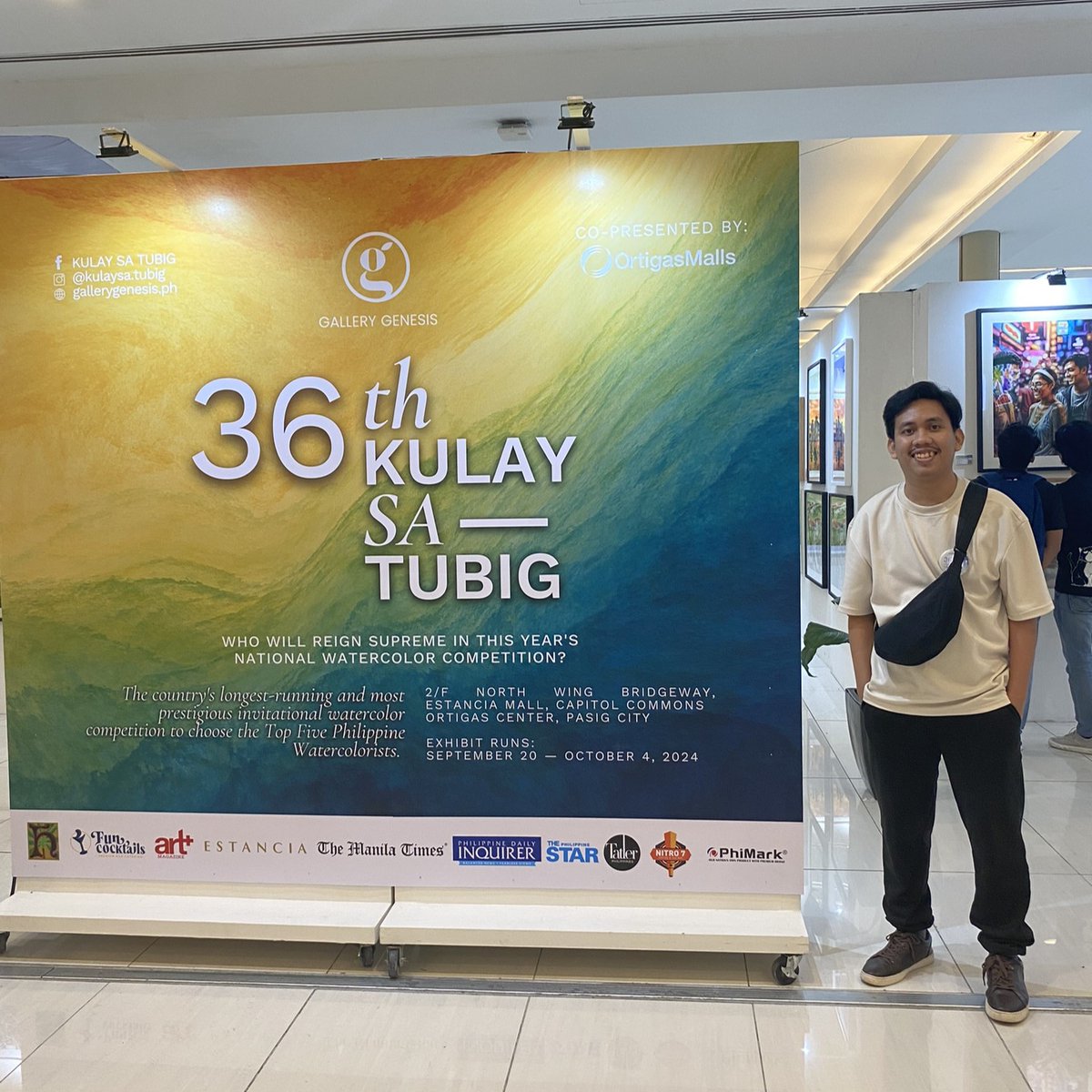 makasiningph's tweet photo. Hindi pa rin 𝒎𝒂𝒌𝒂paniwala.
We're awarded as amongst the Top Five Philippine Watercolorists! Pangarap lang dating makasali, ngayon nabiyayaan pa ng parangal.
Thank you so much Kulay Sa Tubig and Gallery Genesis!

#KST2024 #KulaySaTubig #GalleryGenesis #watercolor https://t.co/9lVtXQUfoj