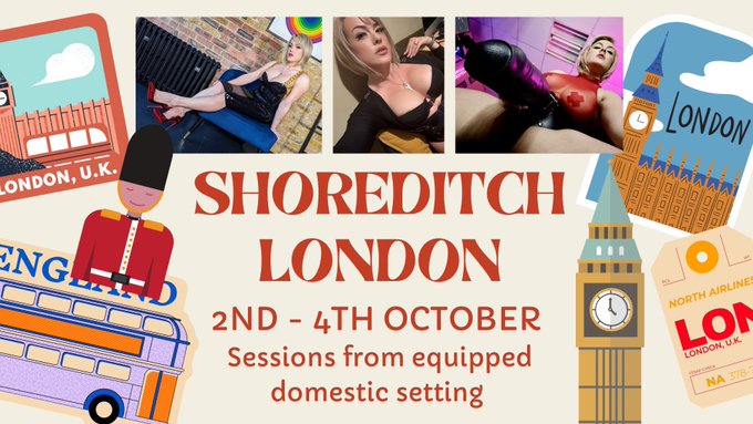 I will be in London offering sessions for the first time in 2 years!!  2nd - 4th October  Apply: https://t