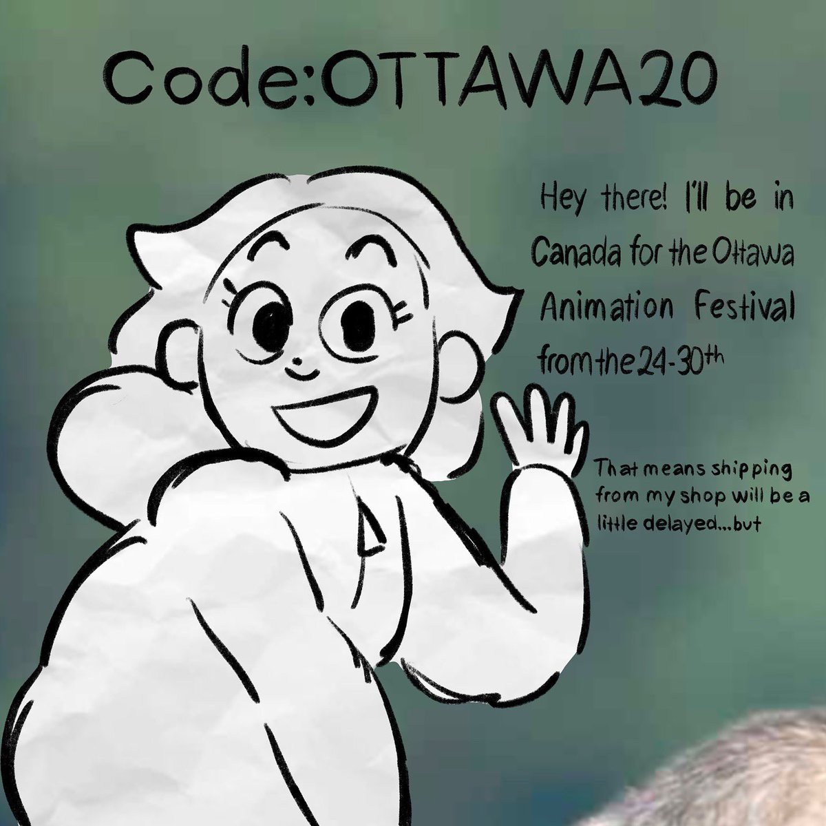 ohboy_art's tweet photo. Off to Canada! And hey here’s a discount code! Getcha self something nice 😎 https://t.co/cCYap5G8Ox https://t.co/rKilcfVdoG