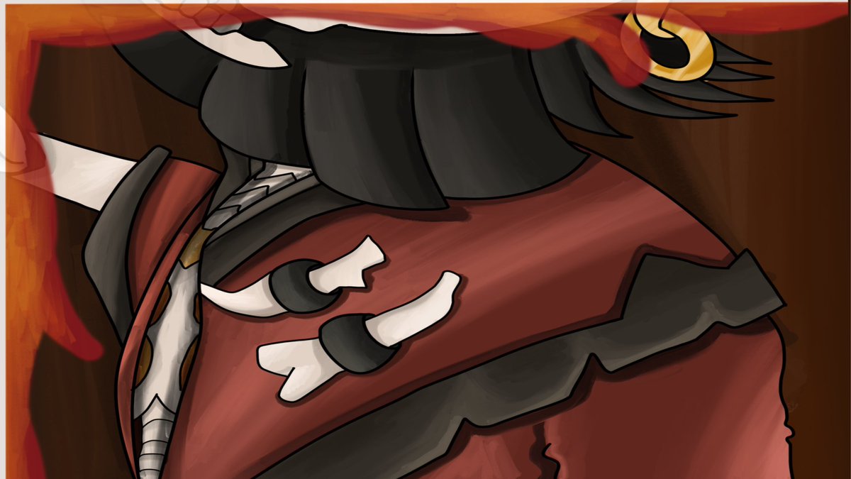 Little bit late to this trend but a good way to celebrate Season 13 community weekend, with #CaptainFlameheart #SeaOfThieves