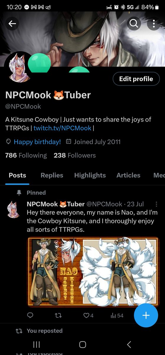 NPCMook 🦊Tuber tweet media