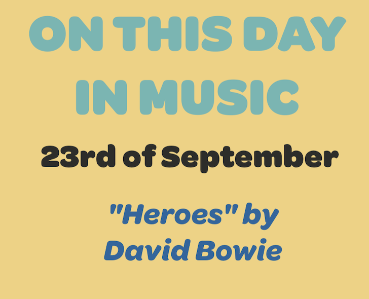 On the 23rd of September 1977, David Bowie released one of his highly celebrated song "Heroes". With Bowie being a big cultural and musical icon of the 1970s, this song provides lots of nostalgic elements🎶👨‍🎤.

#liverpoolradio #MDFR #dementiaawareness #onthisdayinmusic