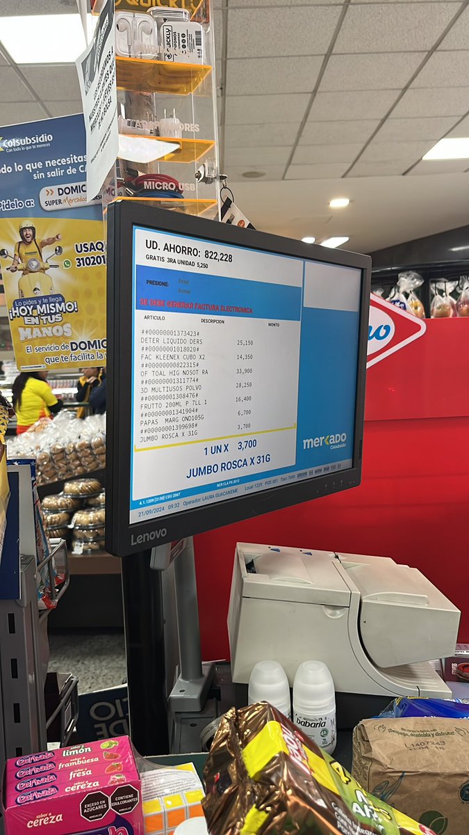 CESICAMINDIA's tweet photo. En Colsubsidio, colas inmensas para pagar. La Dian no libera las facturas electrónicas!  Es este punto o todos los puntos de venta, o en todos los supermercados? Increíble! https://t.co/mU0k8T6V0q