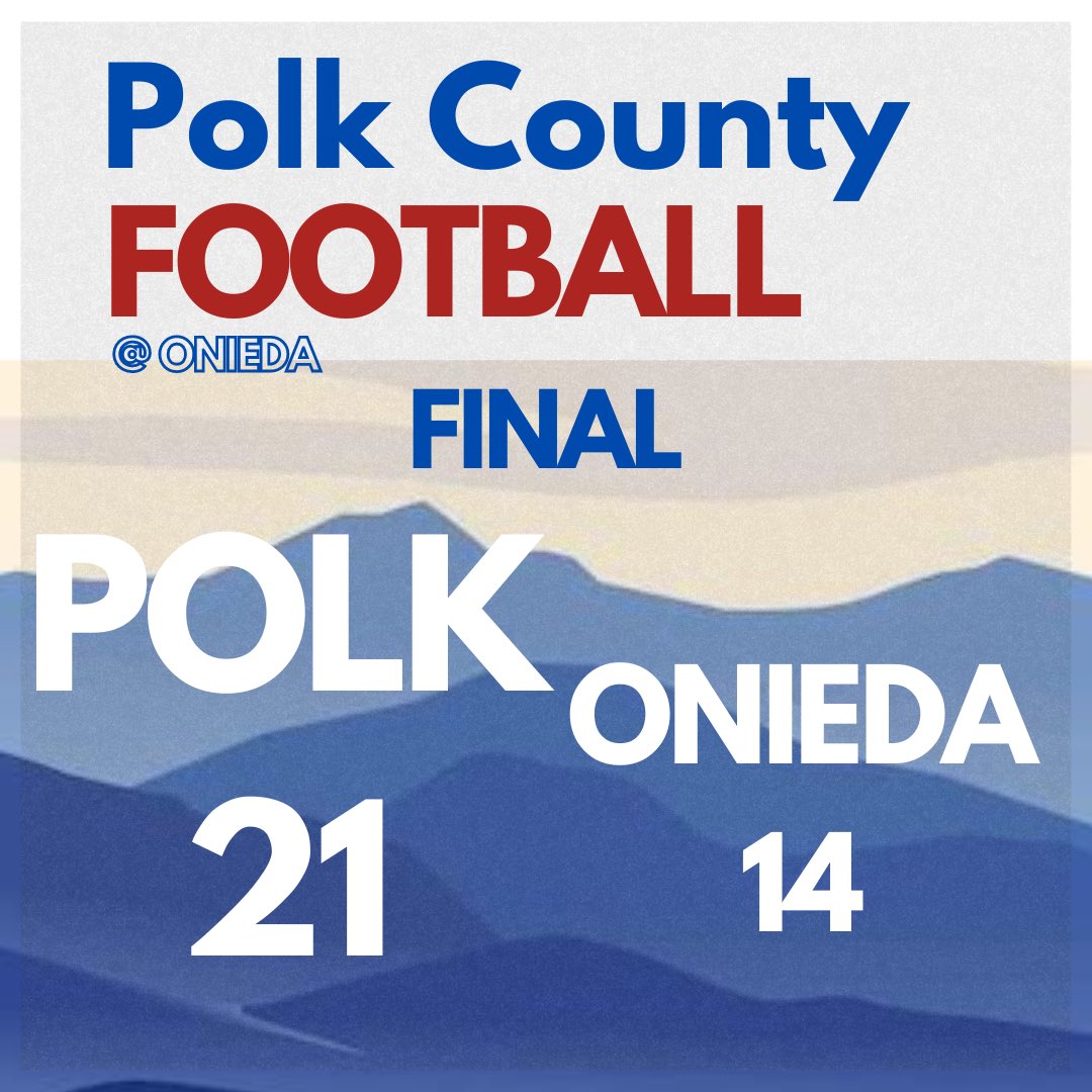 Final from the state line! 
#polkpride