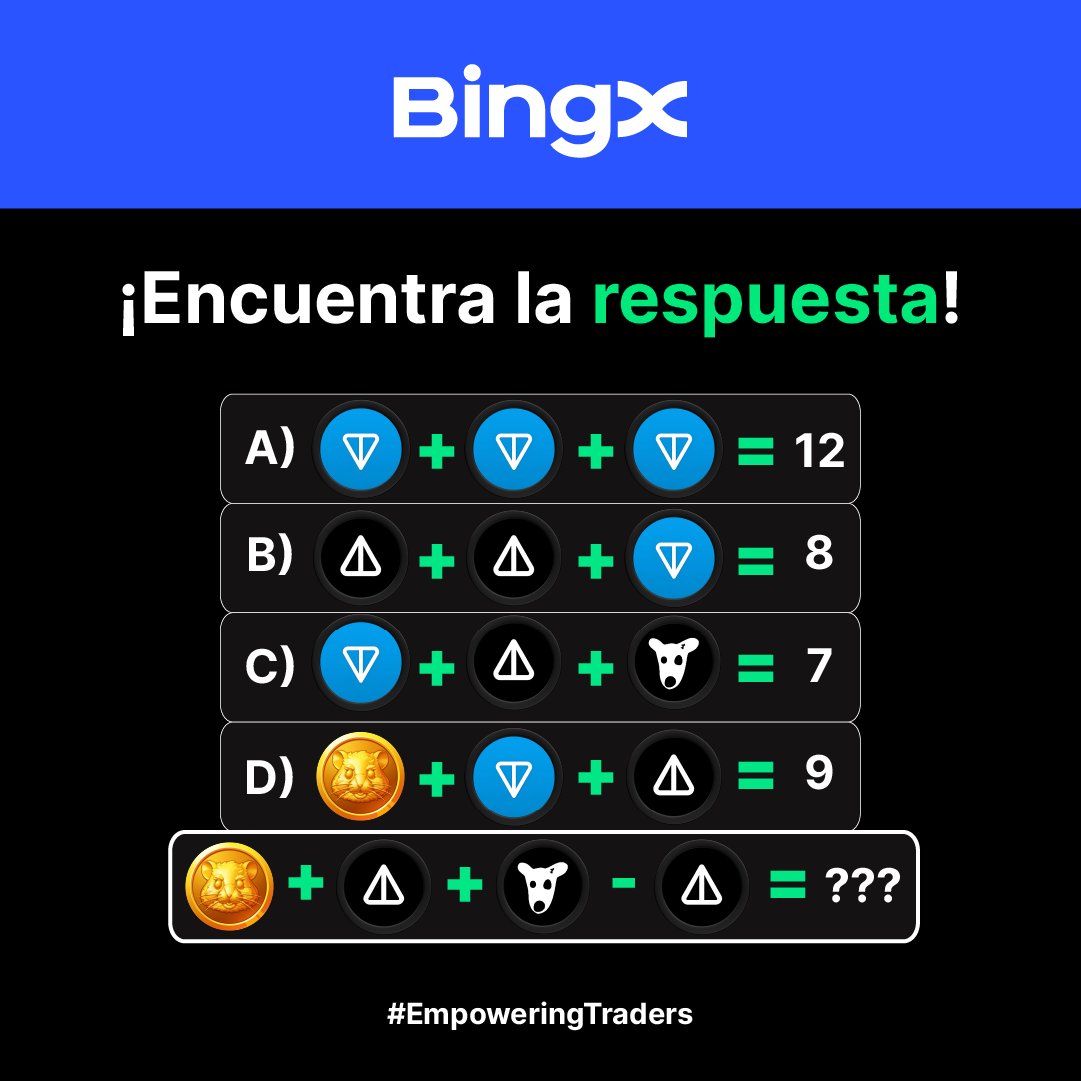🎉 ¡Es sábado de sorteo!
🎁 5 bonos de #Trading de 30 #USDT.
👉 Seguirnos + Repost.
👉 Comenta tu respuesta.
🍀 Termina el lunes a medianoche.
🔥 Únete a #BingX y recibe 30% de reembolso en tarifas de por vida.
👉 bit.ly/promobingx