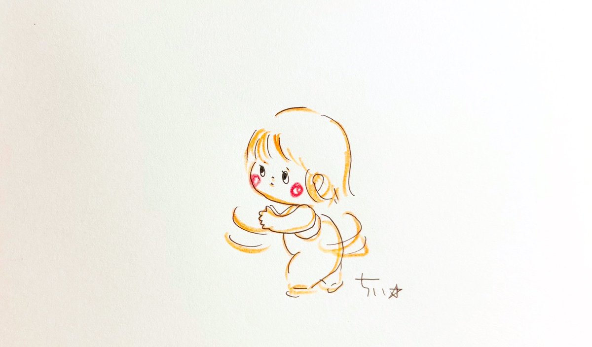「自分のことを後回しにしない。」|ちぃ☆のイラスト