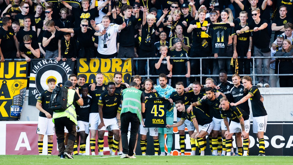 AIKfotboll's tweet image. 𝑻𝒓𝒆 poäng för Taha!
