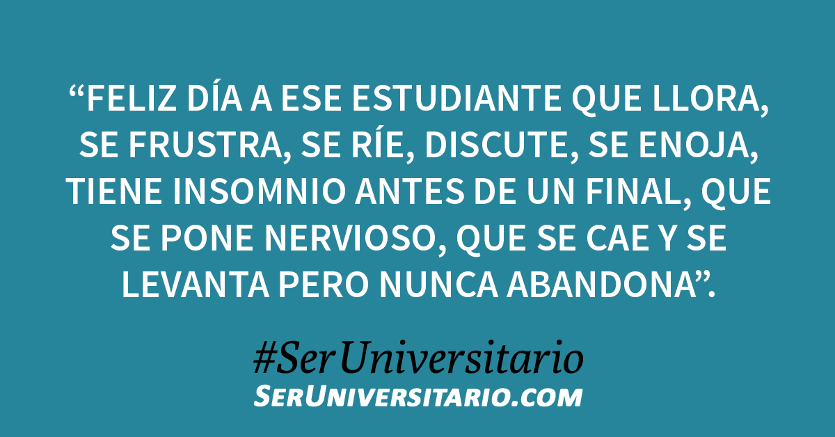 SerUniv's tweet photo. ¡Feliz día, estudiantes!💐 #SerUniversitario https://t.co/QAvmCMOlSB