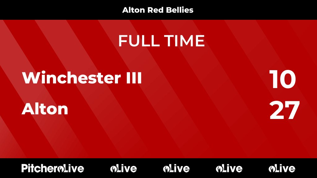 FULL TIME: Winchester III 10 - 27 Alton
#WINALT #Pitchero
altonrfc.club/teams/185865/m…