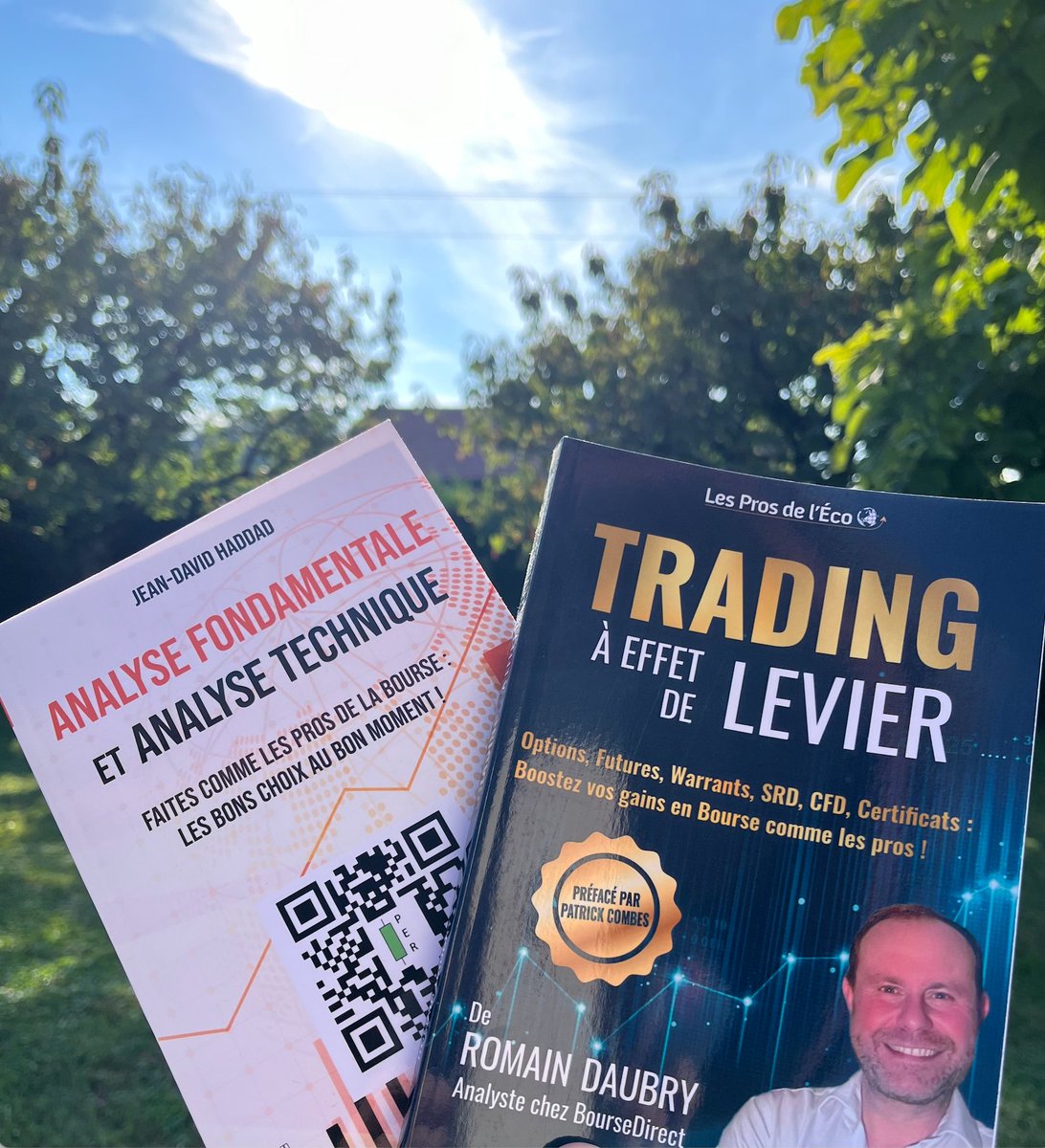 JordanMontel_'s tweet image. 🎁 Dans la série "Les cadeaux de l'été" 🌞

Voici mon dernier #giveaway pour clôturer cette saison qui se termine aujourd'hui avec deux livres 🏝️

📊 Quoi de mieux que de mixer analyse fondamentale et analyse technique ?

🚀 Puis d'aller encore plus loin avec le trading à effet…