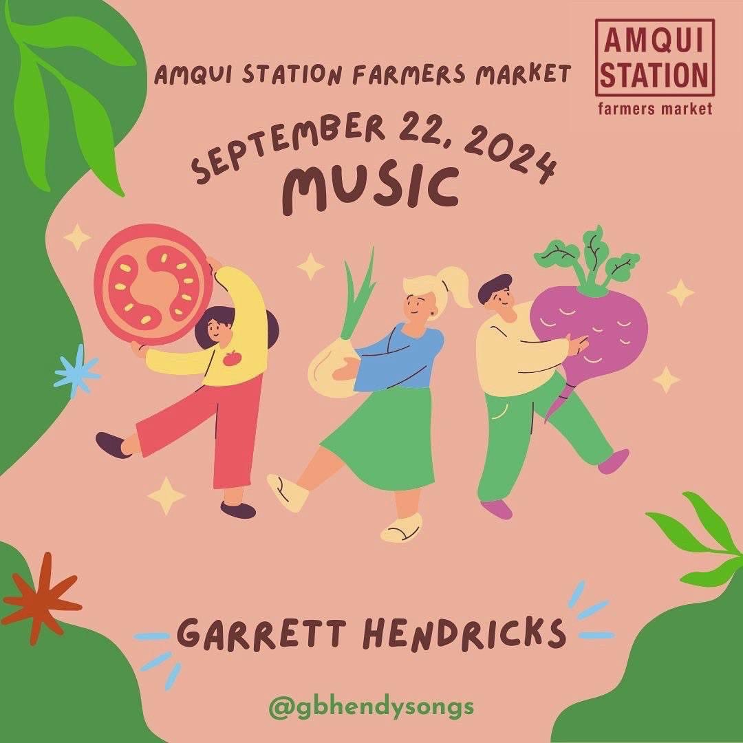 AmquiStation's tweet photo. Join us Sunday 9/22 10am-1pm! We only have 6 more weeks of market season. Come support your favorite local growers, makers, and musicians! Yoga at 10:30. Kids activities and more! https://t.co/MViOd7q8xb