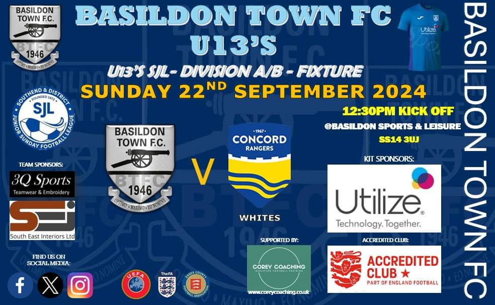 Any Referee available to cover this match tomorrow?

@BasildonTownYFC <a href="/BasTownFC/">Basildon Town FC</a>