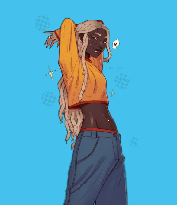 All Amber drawings from this year … the fact that I've only drawn her face at the exact same angle  