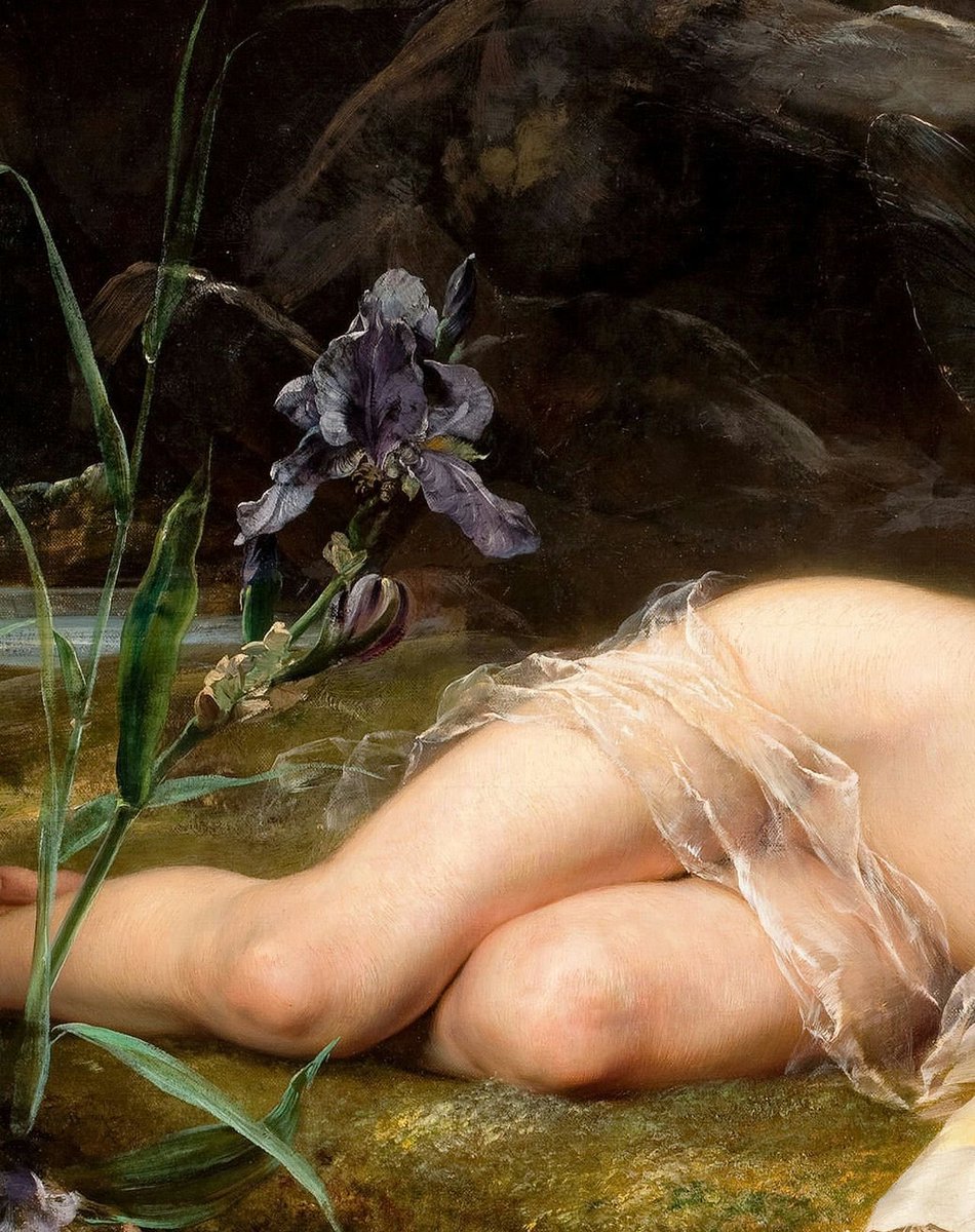 AcademiaAesthe1's tweet photo. NYMPHE DE LA FORÊT (DÉTAIL) PAUL HERMAN WAGNER https://t.co/D01TKHB59h