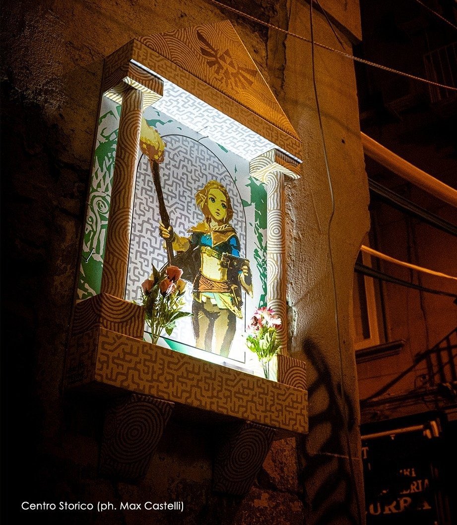 littlebirdzelda's tweet photo. I will never move on from the fact they made an altar to Zelda in Italy https://t.co/nriPQwJs6g
