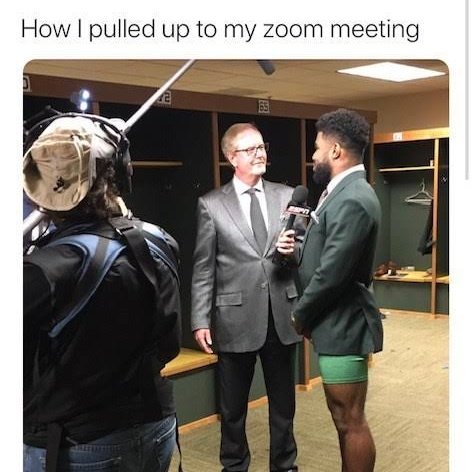 lee know moved his chair backwards too much and exposed himself that he's wearing only wearing sweatpants im crying