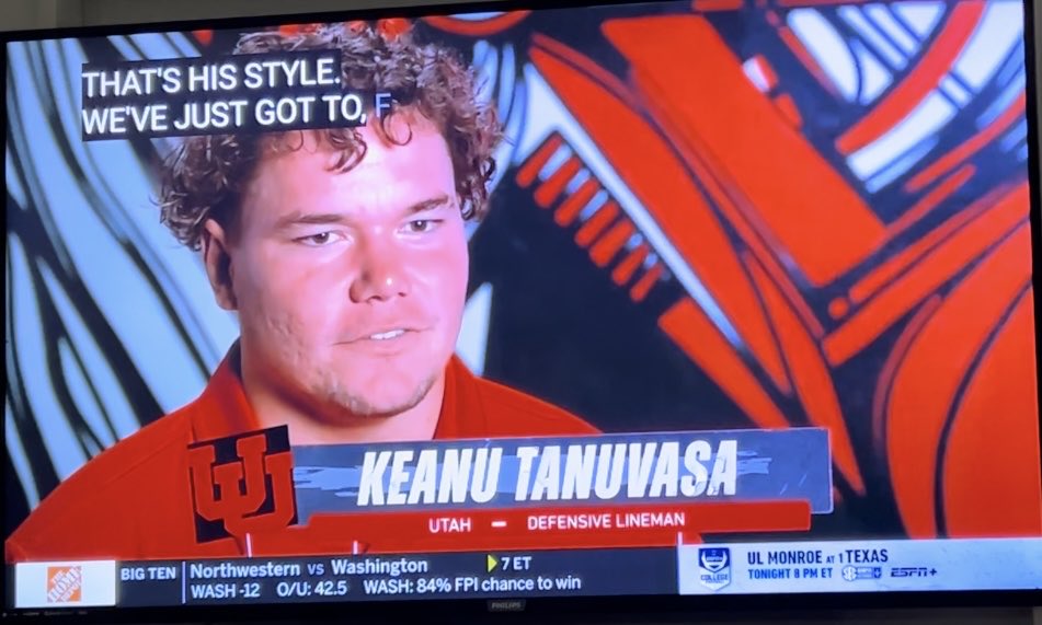 So much fun to see another Mission Viejo, Diablo have success at the next level! Praise to Keanu Tanuvasa, We are so proud, go ⁦<a href="/Utah_Football/">Utah Football</a>⁩ ⁦<a href="/ocvarsity/">ocvarsity</a>⁩ ⁦<a href="/ocvarsityguy/">Dan Albano</a>⁩ ⁦<a href="/SteveFryer/">Steve Fryer</a>⁩ ⁦<a href="/latsondheimer/">eric sondheimer</a>⁩