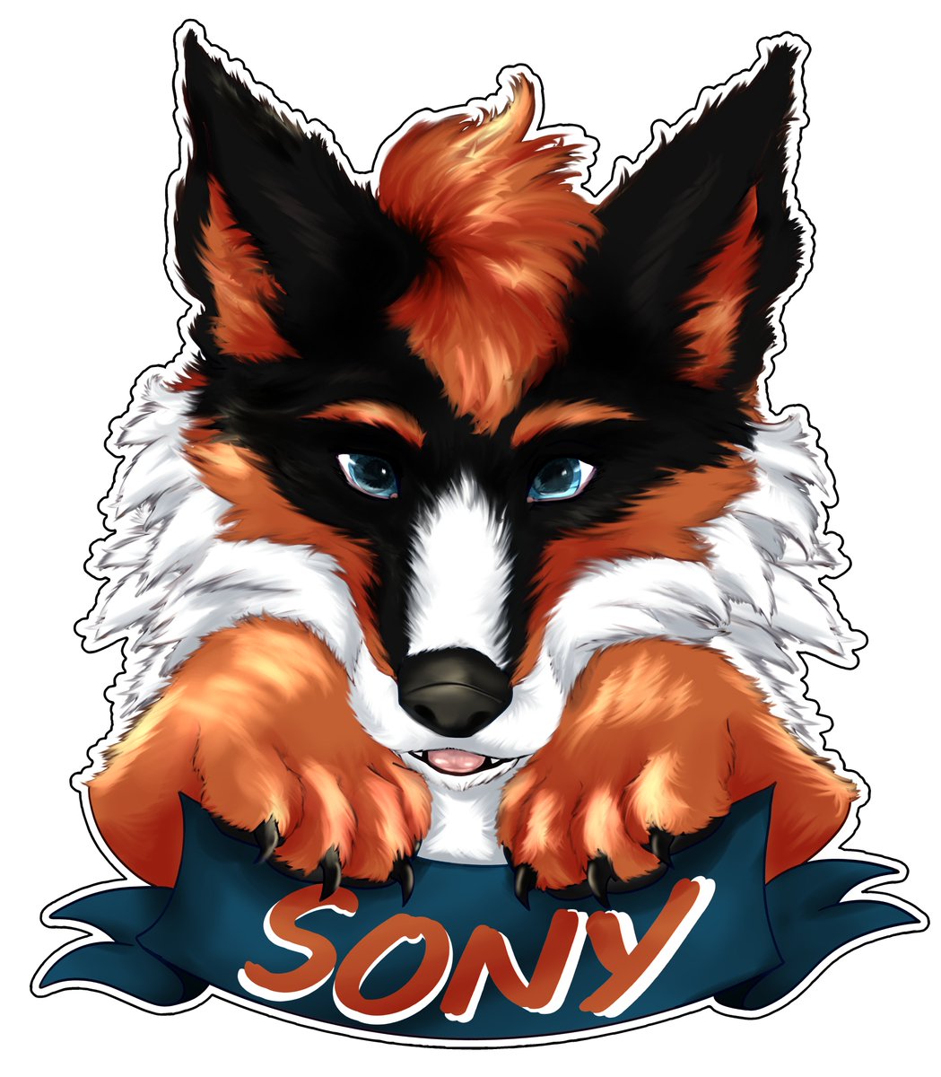 gilmett's tweet photo. Mon premier dessin de badge pour l'ami @ sonyfurry sur instagram
#badge #furry #furryart #illustration #art #drawing #commissionopen #commission https://t.co/s6vsa9eIbb