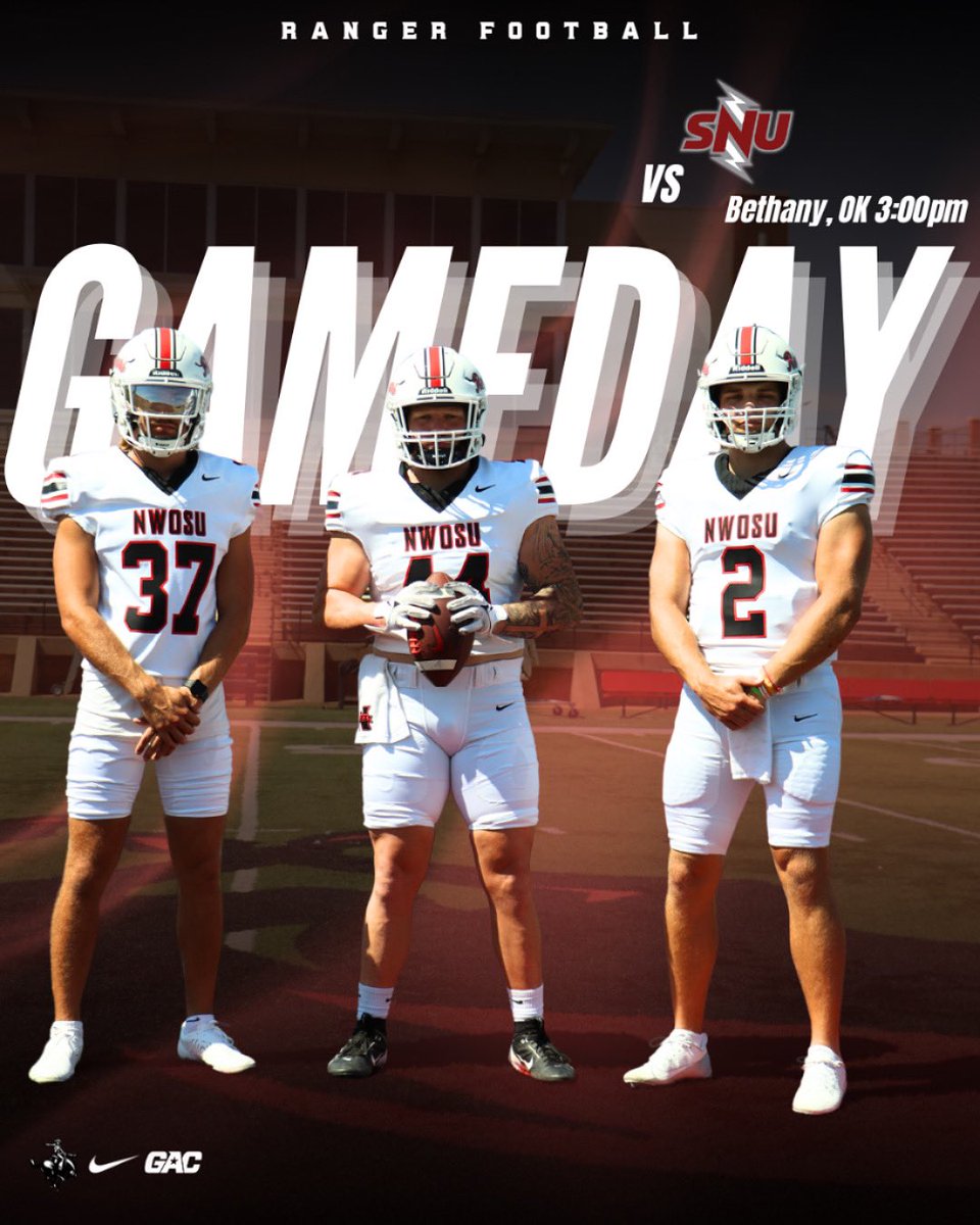 The Rangers are in Bethany to take on SNU!

🆚Southern Nazarene University 
📍Bethany
⏰3:00pm
📺youtube.com/live/l08t6Wocv…

#RRR x #WinTheDay