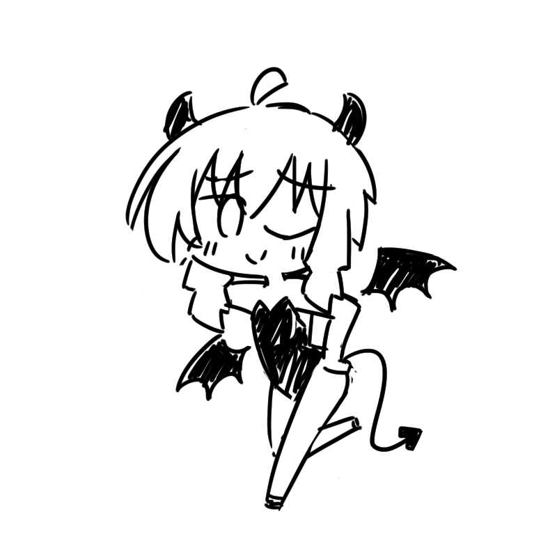 今週の配信イラスト
1枚30分くらいでサクサク描くの楽しい 