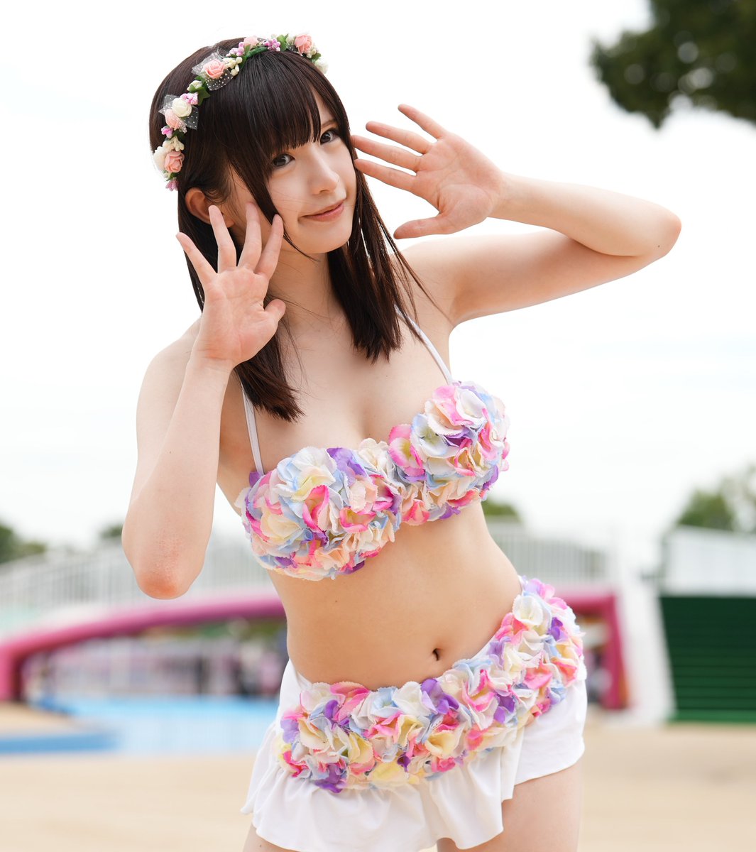 笑原心恋ちゃん 夜那香月ちゃん #心恋に餌付けわず #ばぶかづ愛し隊