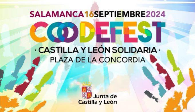 Este lunes <a href="/EntreculturasSA/">Entreculturas SAL</a> hemos participado en el festival #COODEFEST2024 de <a href="/jcyl/">Junta de Castilla y León</a> presentando nuestro trabajo, sensibilizando sobre el derecho a la educación en el taller infantil y dando testimonio de nuestro #voluntariado.
