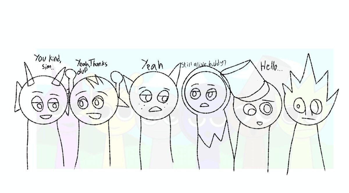 Ramah_frendly's tweet photo. Nah.. ahm.. They just hang out.
#sprunki #art https://t.co/oVTb3G5Wrc