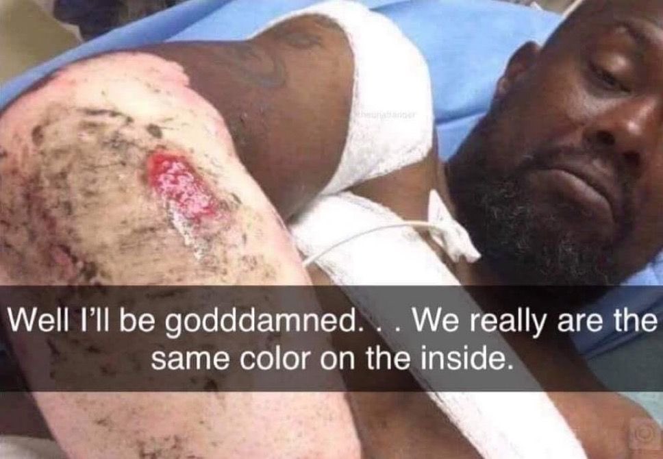 HumansNoContext's tweet photo. bro just ended racism https://t.co/sCCsP3qcc3