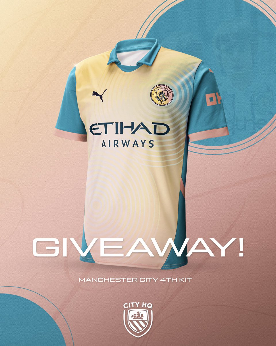 City HQ (@city_hqs) on Twitter photo π¨ πππ©πππͺππ¬ π§ππ π!
Weβre giving away an Official #ManCity 2024/2025 Fourth Shirt! π
Follow these steps to enter:
1οΈβ£ Retweet this tweet
2οΈβ£ Follow <a href="/City_HQs/">City HQ</a>
A winner will be chosen at random on Saturday 28th September, Good Luck! π€ π¨ πππ©πππͺππ¬ π§ππ π!
Weβre giving away an Official #ManCity 2024/2025 Fourth Shirt! π
Follow these steps to enter:
1οΈβ£ Retweet this tweet
2οΈβ£ Follow <a href="/City_HQs/">City HQ</a>
A winner will be chosen at random on Saturday 28th September, Good Luck! π€
