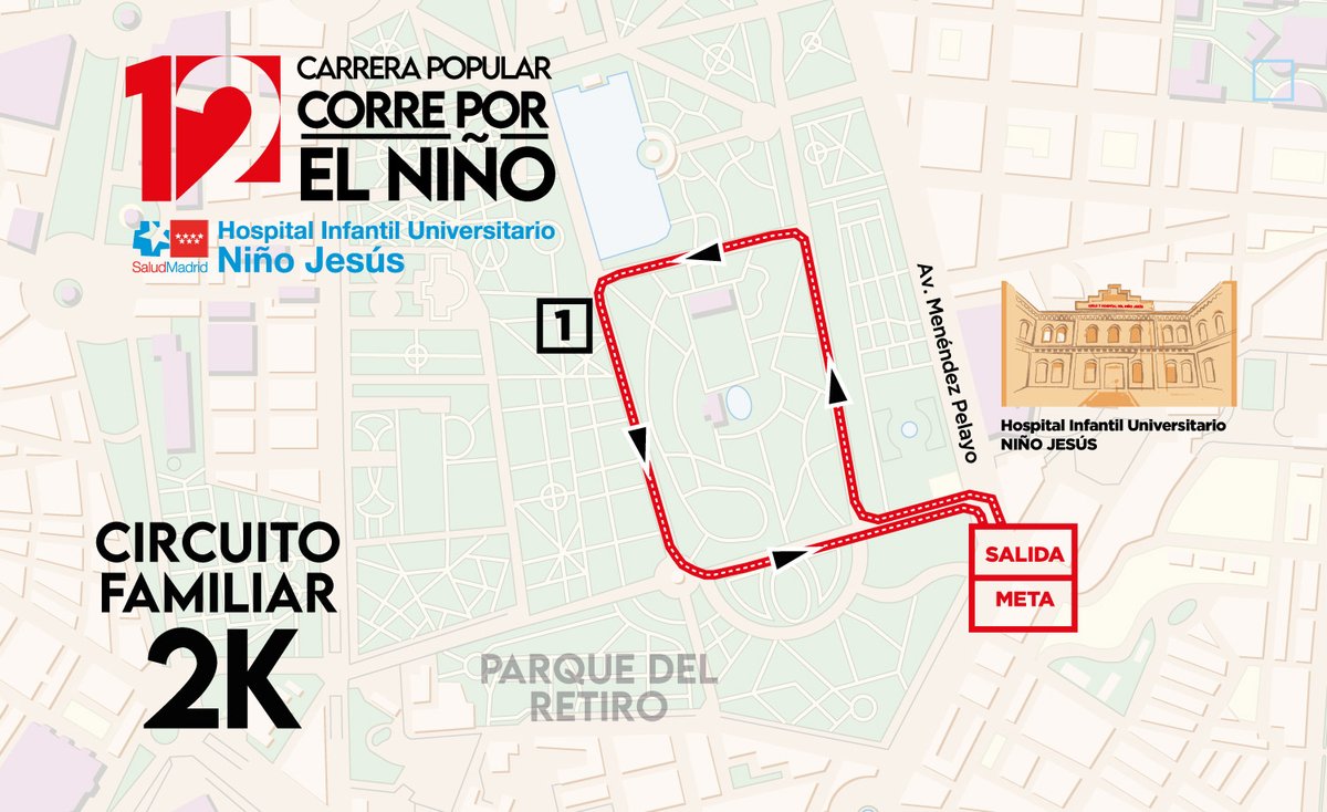 Un circuito familiar de 2km para que nadie se quede sin Correr por El Niño: