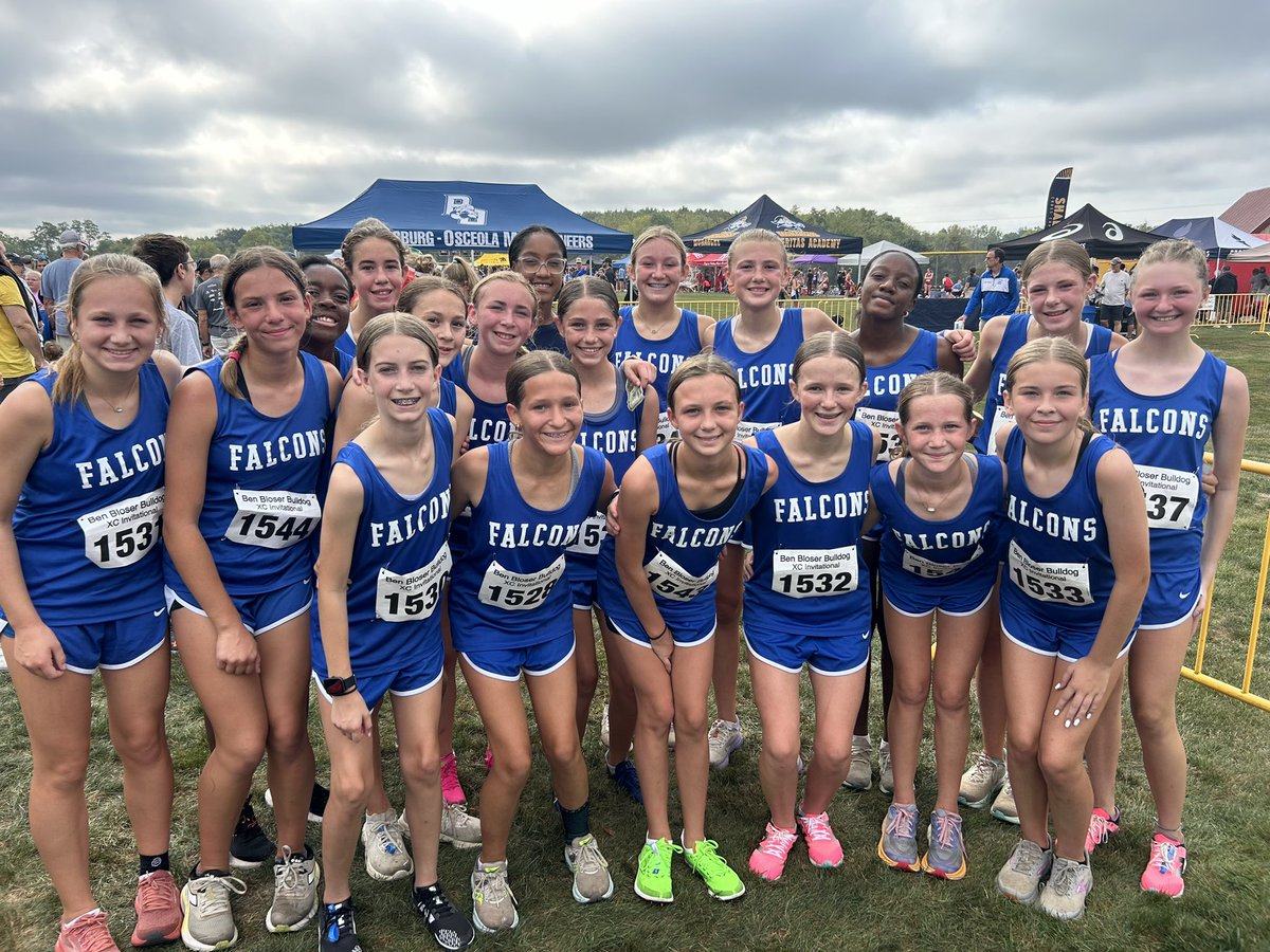 LowerDauphinTF's tweet image. The MS Girls finished 6th out of 39 teams.