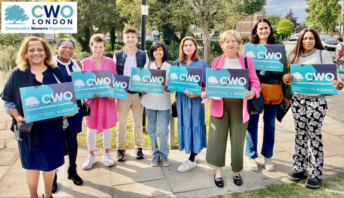 ajanthate's tweet photo. @LondonCWO team out today supporting our Conservative candidate for the Hanger Hill ward, Ealing upcoming by election, Sean Hanrahan. https://t.co/ha1EoVhtPM