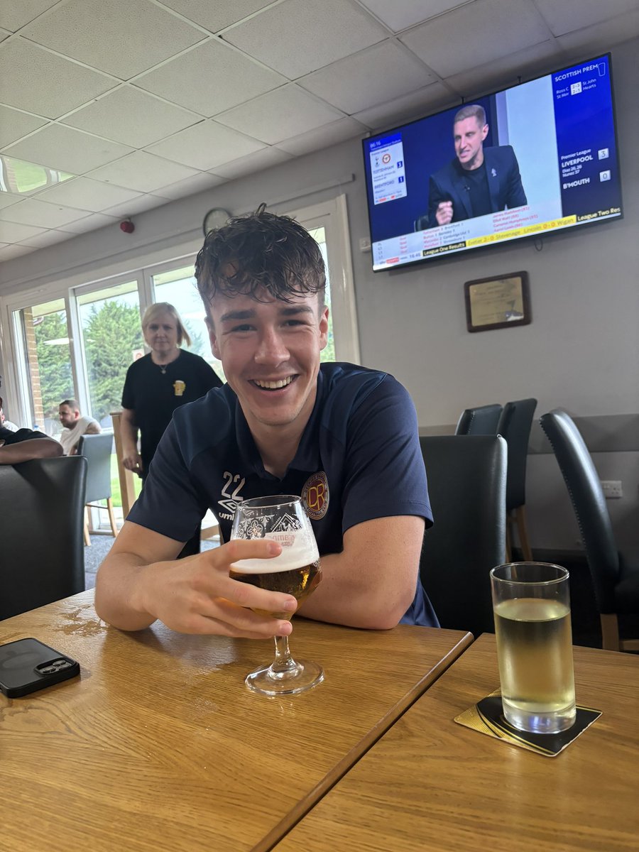 DRFCres's tweet photo. Today’s birthday boy and man of the match, superb performance from Gabe. https://t.co/ghA6wShr0x