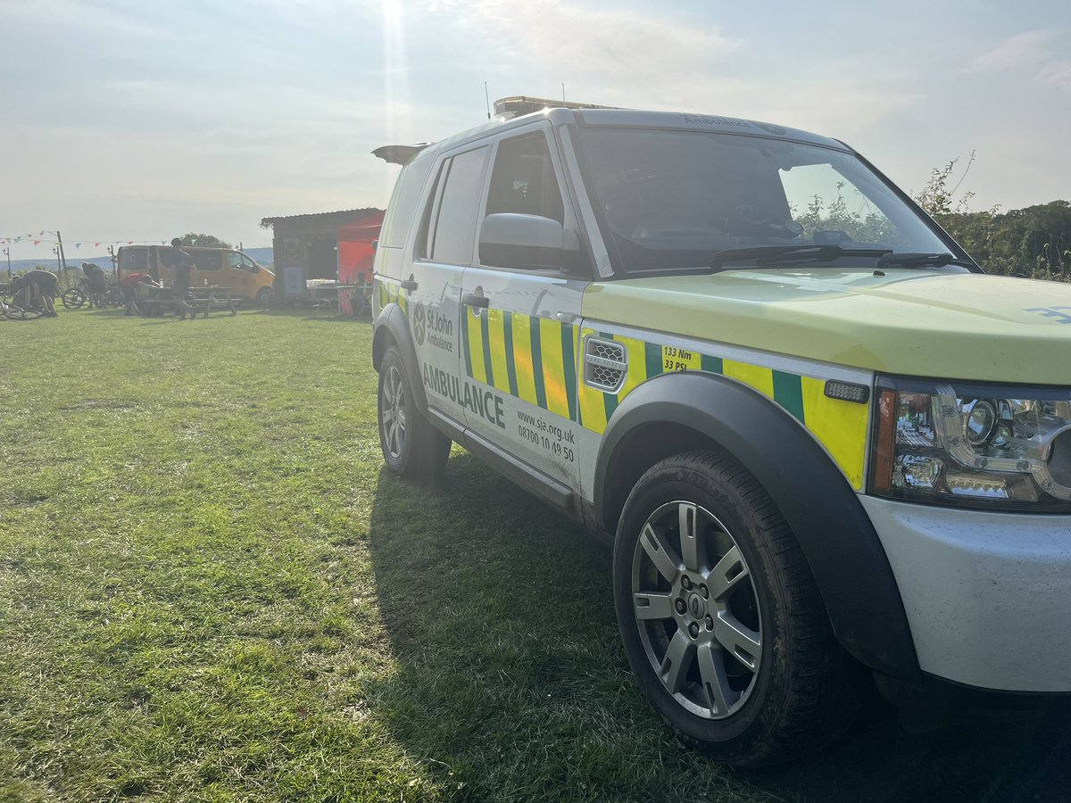 SJA Surrey District (@surrey_sja) on Twitter photo We have numerous volunteers out today supporting the <a href="/TheBHF/">British Heart Foundation</a> London to Brighton Off Road Bike Ride. Weāre proving First Aid Treatment Centres, Ambulances and 4x4 Ambulances along with specialist functional support. Working with colleagues from <a href="/SJA_Sussex/">SJA County of Sussex</a> #StJohnPeople We have numerous volunteers out today supporting the <a href="/TheBHF/">British Heart Foundation</a> London to Brighton Off Road Bike Ride. Weāre proving First Aid Treatment Centres, Ambulances and 4x4 Ambulances along with specialist functional support. Working with colleagues from <a href="/SJA_Sussex/">SJA County of Sussex</a> #StJohnPeople