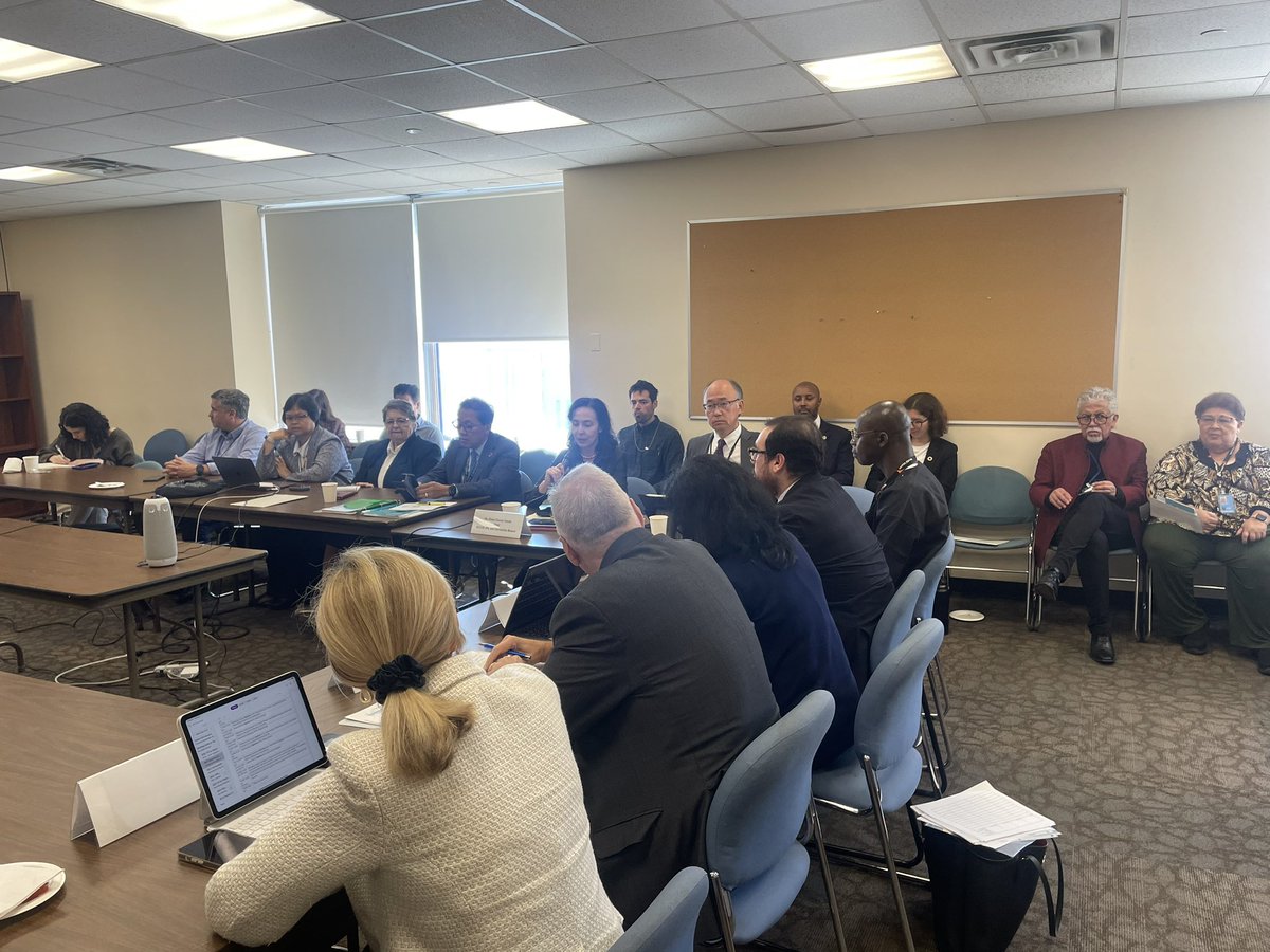 Excited to be here cosponsoring “Fostering economic and collective resilience in a fractured global financial landscape:
Solutions for a path forward.” An excellent space to discuss the future of Financing for Development and a human centered approach to managing debt. #UNGA79