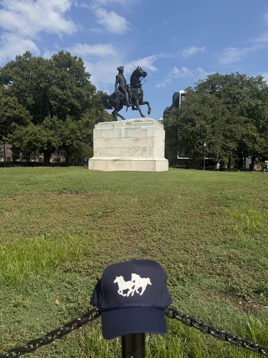 There’s a mustang in DC… Come find us for 2 tickets to tomorrow’s show!