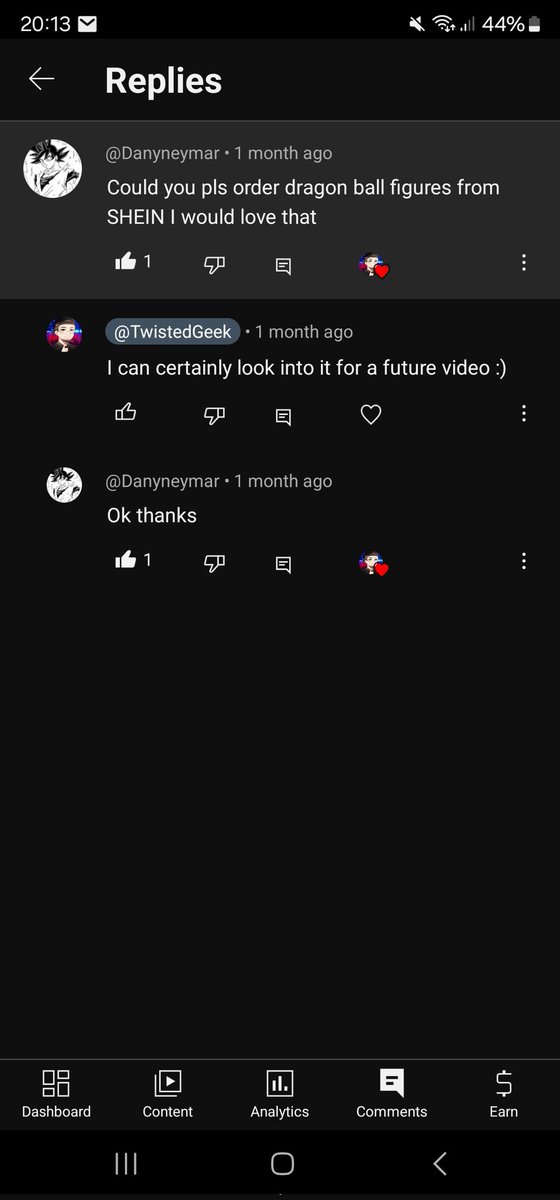 TwistedGeekUK's tweet photo. When a subscriber requestes something and you manage to do it for them, and then you get a reply like this...makes it all worth it :) https://t.co/75Pu2s4Vn3