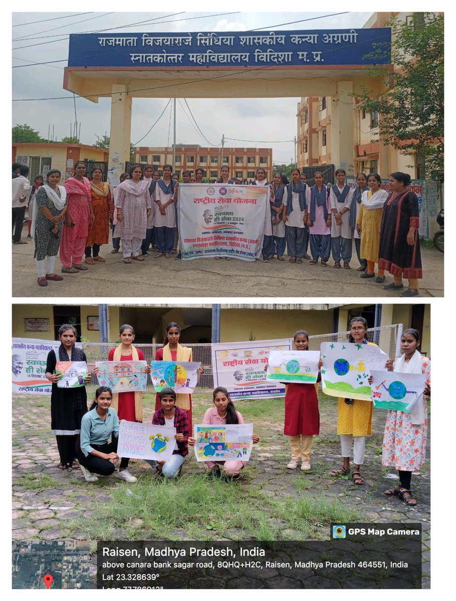 NSSCELLGOVMP's tweet photo. बरकतउल्ला विश्वविद्यालय के अंतर्गत विभिन्न जिलों के महाविद्यालयों की रासेयो इकाइयों द्वारा ‘स्वच्छता ही सेवा’ अभियान के तहत व्यापक स्वच्छता अभियान संचालित किया गया। इस अभियान के माध्यम से जनसामान्य को स्वच्छता के प्रति जागरूक करते हुए उन्हें स्वच्छता बनाए रखने हेतु प्रेरित किया। https://t.co/umH7zLqO5F