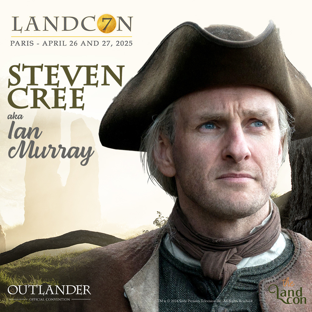 TheLandCon's tweet photo. It’s time to start the long awaited announcements and who better than a guest without whom the event wouldn’t be the same ?
You probably already guessed it, our first guest for TheLandCon7 is our dear Steven Cree 👑
🌍Info : https://t.co/EQC1nQPDAM 

#outlander #thelandcon #LC7 https://t.co/YALvpGIjs6