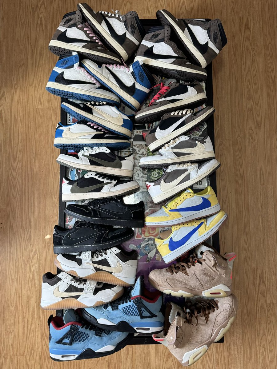 AyoStfuSon's tweet photo. Sixko Mxde. #nikehead #yoursneakersaredope #TravisScott #cactusjack https://t.co/VExE2D1erv