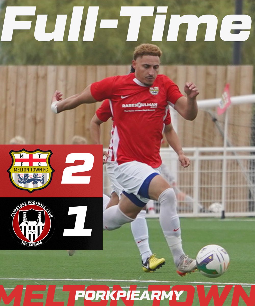 A late goal from Brailsford and early goal from Yaegan Gore puts us into the next round of the FA Vase!

Into the Hat 🎩 

🔴2-1⚪️

#PorkPieArmy  #FAVase