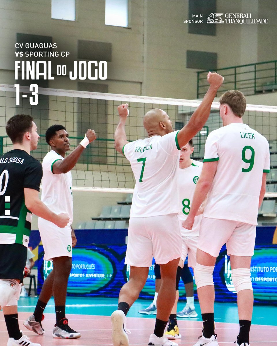 SCPModalidades's tweet photo. #VoleibolSCP | ⏹️ 𝐄𝐒𝐓𝐀𝐌𝐎𝐒 𝐍𝐀 𝐅𝐈𝐍𝐀𝐋 da Taça Ibérica 🤩

🏐 25-15, 20-25, 23-25 e 23-25
#CVGSCP // 🔵 1-3 🟢 https://t.co/c81lQf88Yn