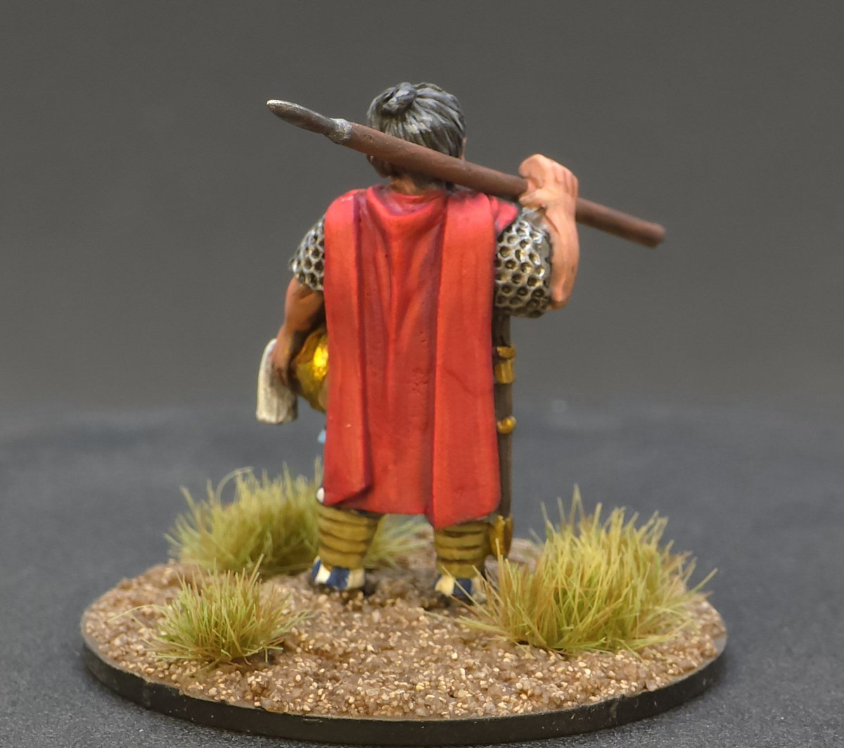 PaintsPirate's tweet photo. #visigoth #warlord #saga @Gripping_Beast painted on last night's youtube paintalong https://t.co/zaR5MblbSv