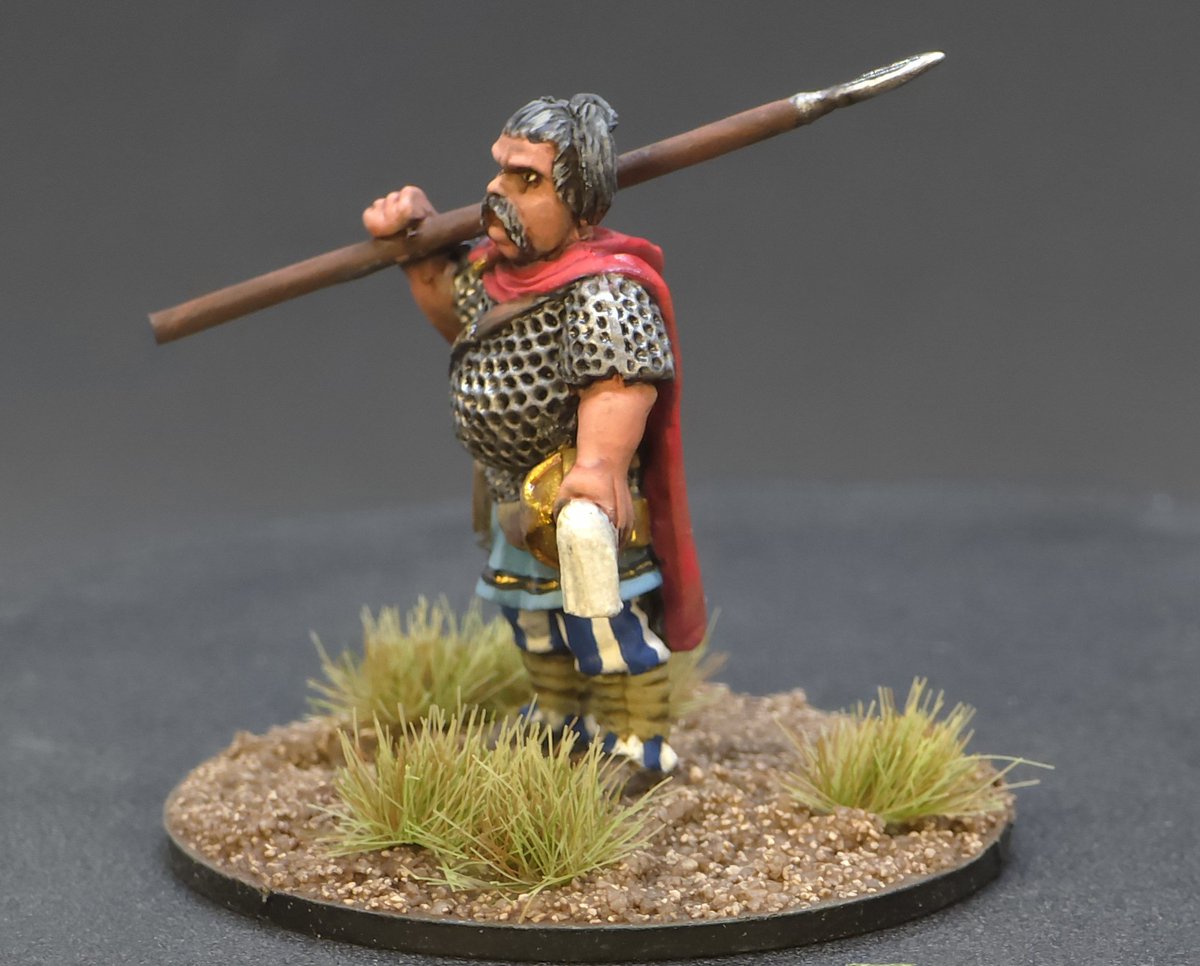 PaintsPirate's tweet photo. #visigoth #warlord #saga @Gripping_Beast painted on last night's youtube paintalong https://t.co/zaR5MblbSv