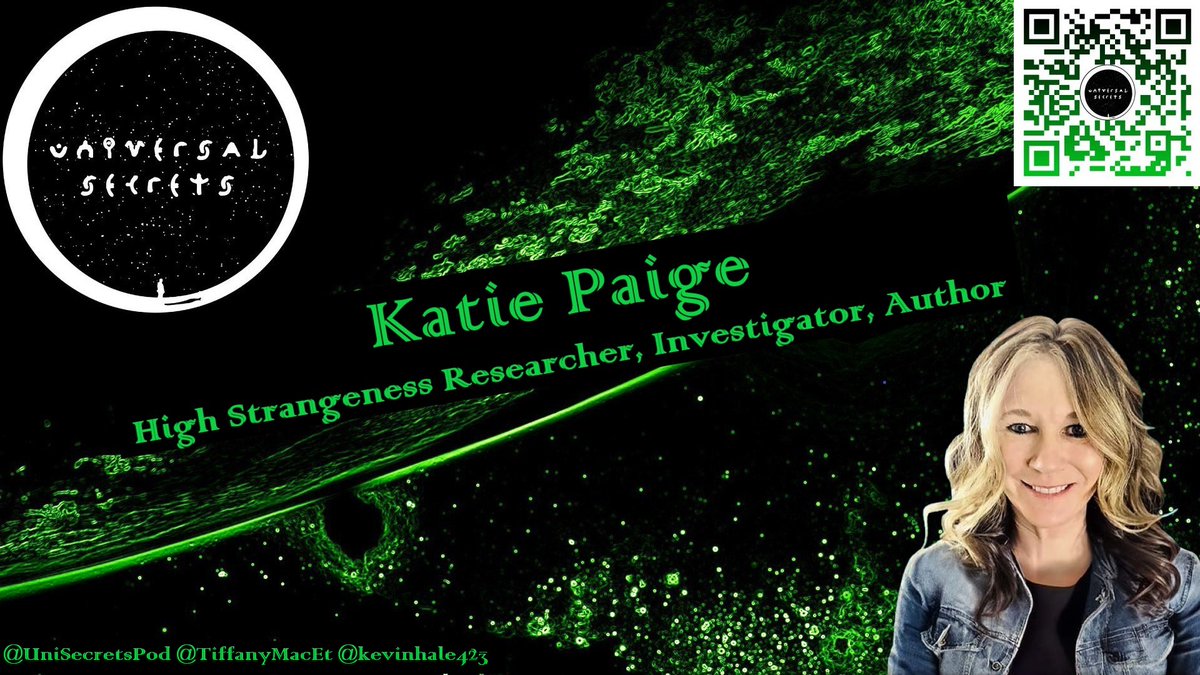 unisecretspod's tweet photo. USP 87: Katie Paige | High Strangeness Researcher, Investigator, Author

Audio:
https://t.co/iPCi91GCaY

Video:
https://t.co/5l5dYQewkw

#universalsecrets #ufotwitter #HighStrangeness #RockyMountainRanch #KatiePaige #BeyondSkinwalker @RMRresearch @tiffanymacet @kevinhale423 https://t.co/mIvA3R0Vkw
