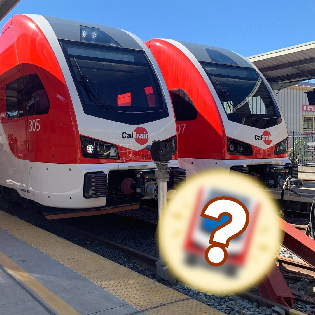 SFTRU's tweet photo. The official @Caltrain Electrification Weekend starts today!!! #RideContest users may be able to enjoy a very special badge this weekend too 👀 https://t.co/btfP5bQ0P8